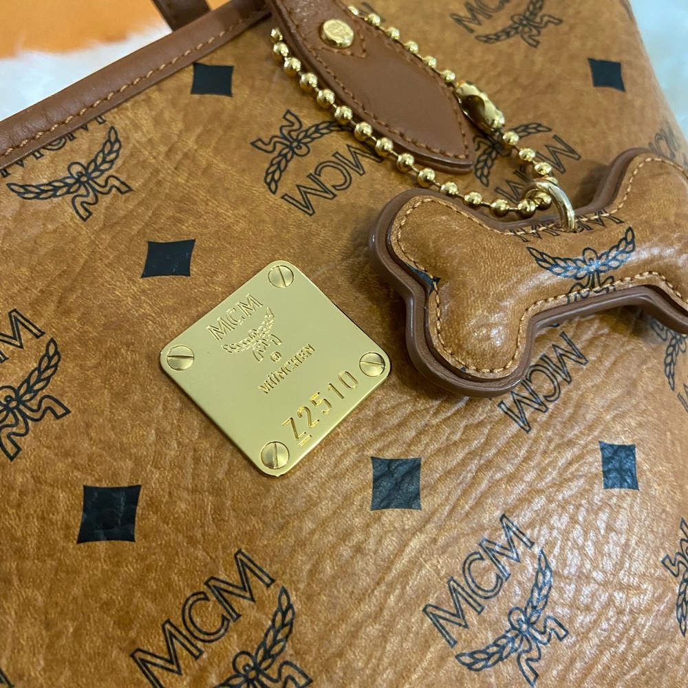 Authentic MCM Tote - Picture 3 of 15